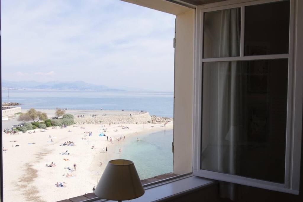 Bord De Mer - Ac, Wifi, Chic, Sea View, Beach 2 Minutes Walk Антиб Экстерьер фото